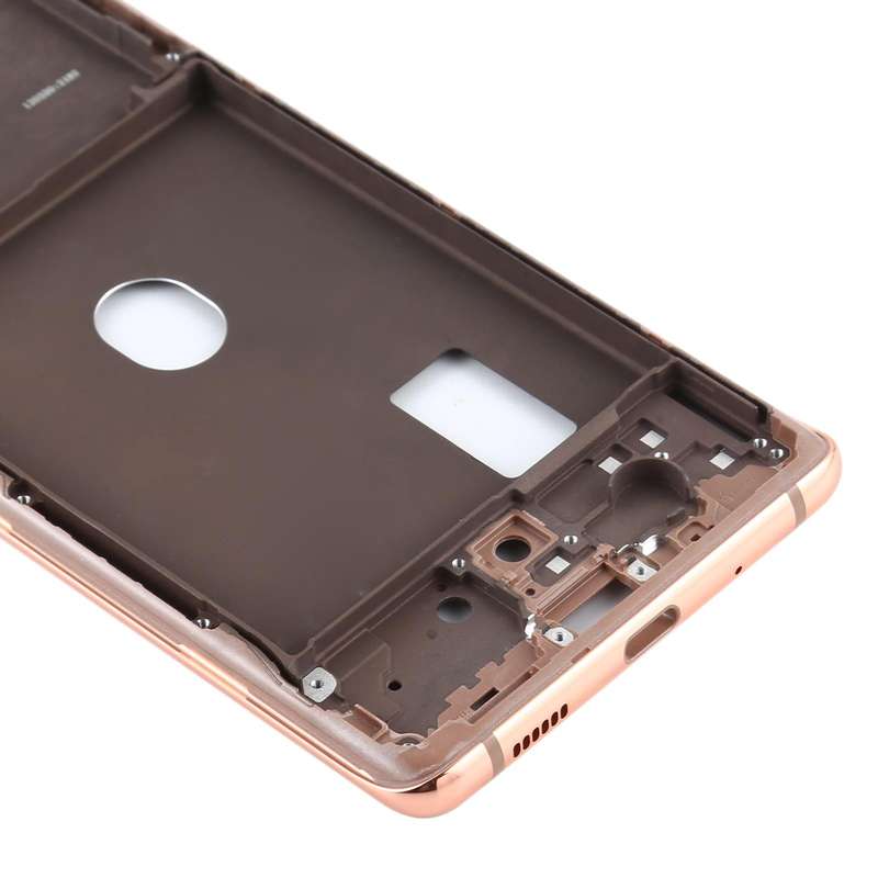 For Samsung Galaxy S20 FE  Middle Frame Bezel Plate (Gold)
