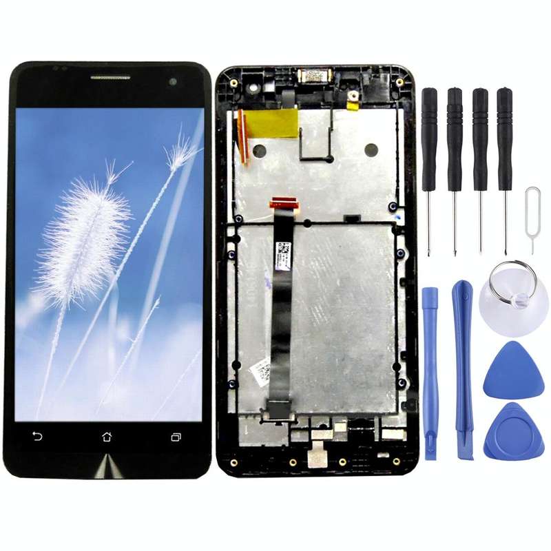 OEM LCD Screen for Asus Zenfone 5 / A501CG / A500CG Digitizer Full Assembly with FrameBlack)