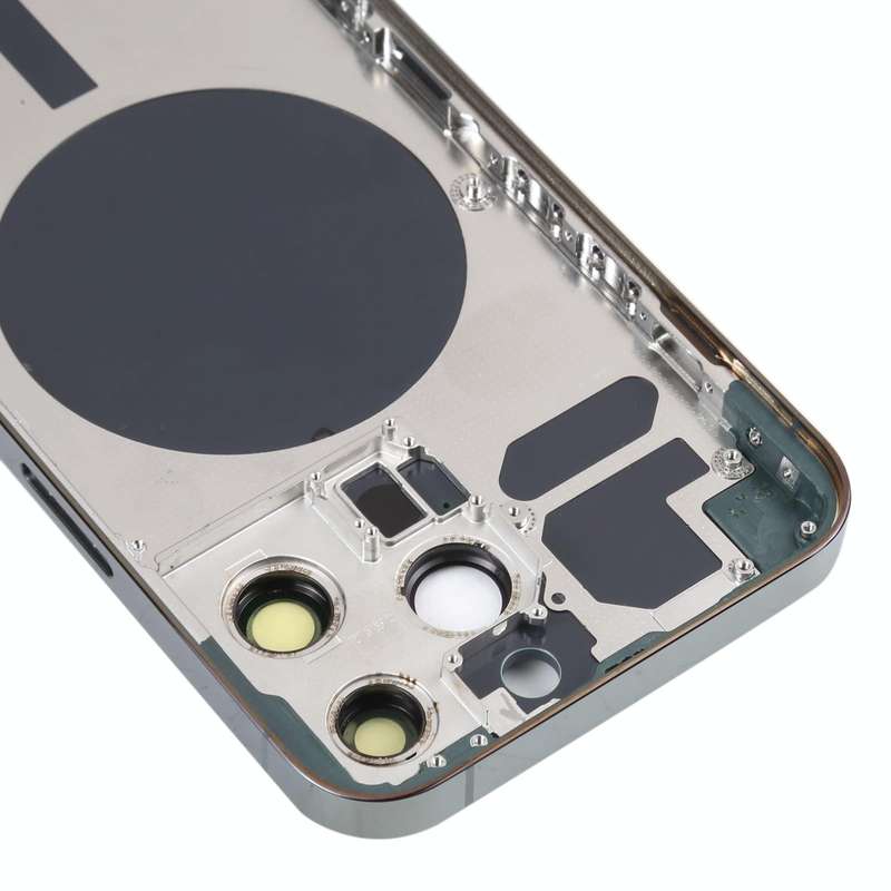 Back Housing Cover with SIM Card Tray & Side  Keys & Camera Lens for iPhone 13 Pro(Green)