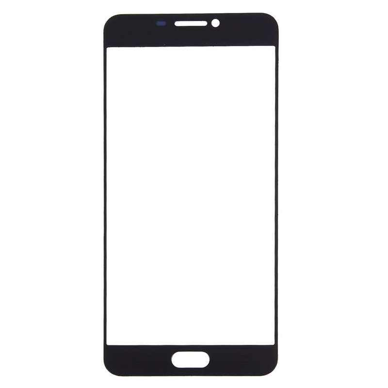 For Samsung Galaxy C5 10pcs Front Screen Outer Glass Lens (Black)