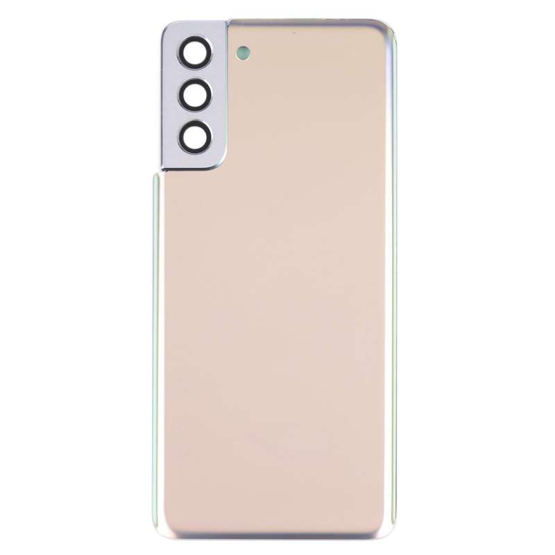 For Samsung Galaxy S21+ 5G Battery Back Cover with Camera Lens Cover (Gold)