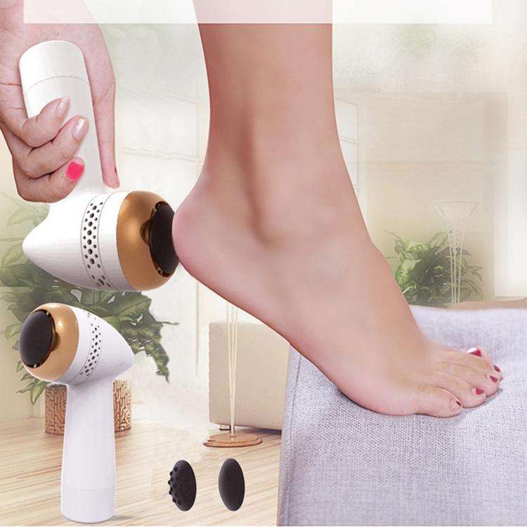 Electric Rechargeable Foot Peeling and Calluses Automatic Vacuum Grinding Foot Pedicure, Style:12...