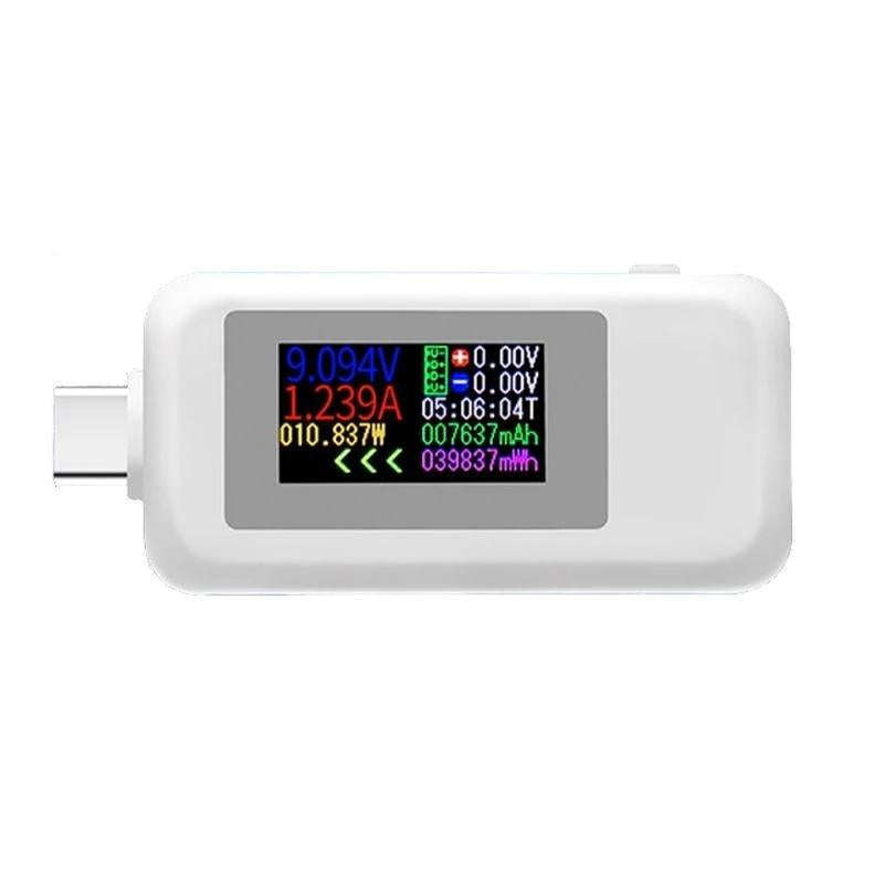 KWS-1902C Color Type C USB Tester Current Voltage Monitor Power Meter Mobile Battery Bank Charger...