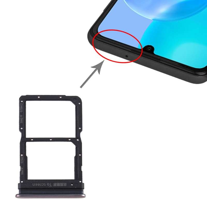 SIM Card Tray + SIM Card Tray for Huawei Honor 30 Youth (Gold)