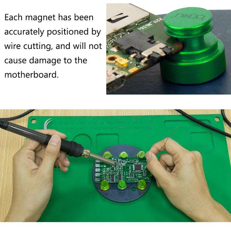 BAKU Universal PCB Fixture Movable Magnetic Jig Board Holder IC Maintenance Repair
