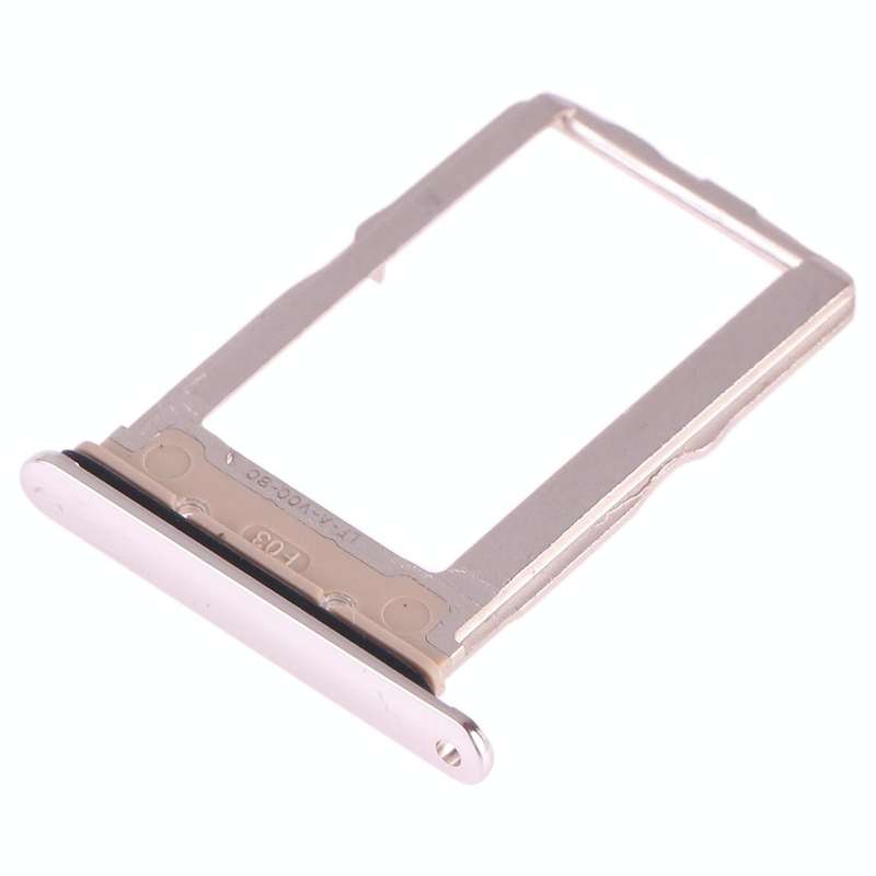 For Vivo X27 SIM Card Tray + SIM Card Tray (Gold)