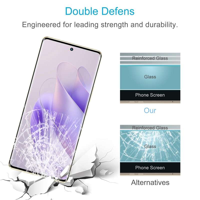 For Infinix Zero 30 4G 50pcs 0.26mm 9H 2.5D Tempered Glass Film