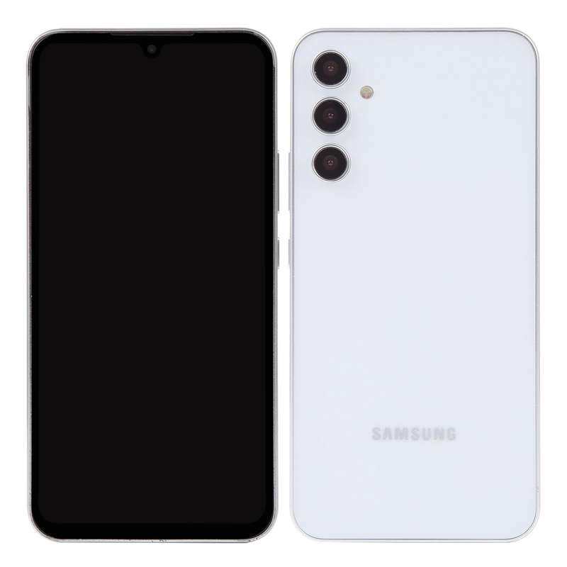 For Samsung Galaxy A34 Black Screen Non-Working Fake Dummy Display Model(White)