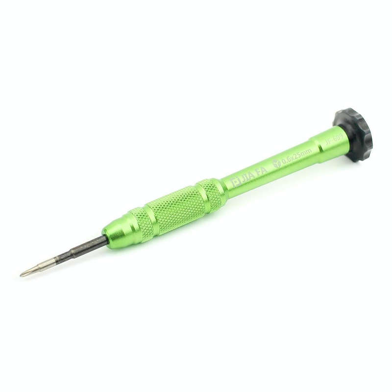 JIAFA JF-609-0.6Y Tri-point 0.6 Repair Screwdriver for iPhone X/ 8/ 8P/ 7/ 7P & Apple Watch(Green)