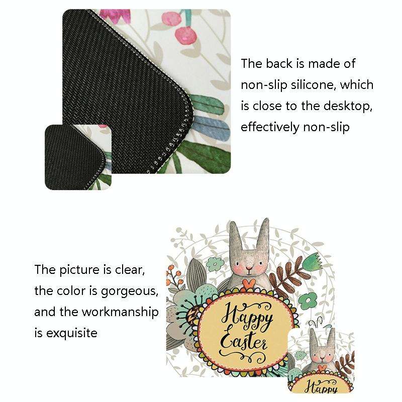 Cute Cartoon Non-Slip Desk Mat, Size: 400 x 900 x 1.5mm Not Overlocked(003)