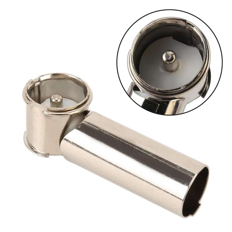 2 PCS Car Vehicles Radio Stereo Aerial Antenna Mast Male / Female Adapter Connector Plug