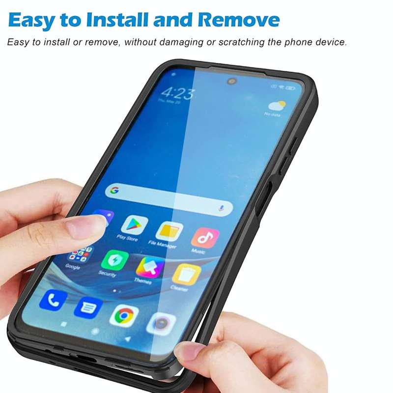 For Xiaomi Redmi 10 Acrylic + TPU 360 Degrees Full Coverage Phone Case(Purple)