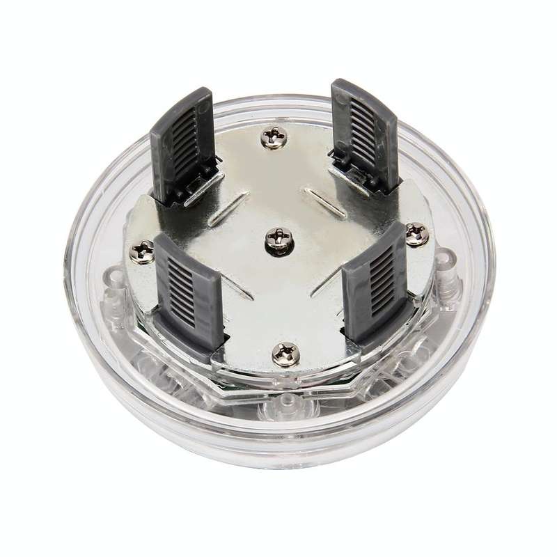 Solar Car LED Colorful Flash Wheel Waterproof lights