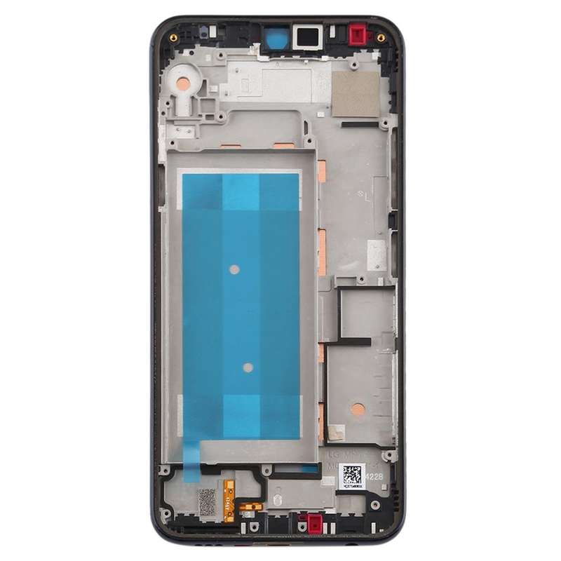Front Housing LCD Frame Bezel Plate for LG K50 / K12 MAX / LMX520BMW / LMX520EMW(Single SIM Versi...