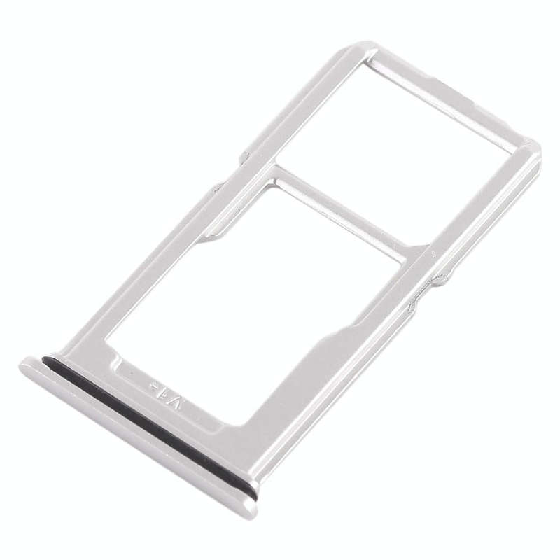 For Vivo X21i SIM Card Tray + SIM Card Tray / Micro SD Card Tray (Silver)