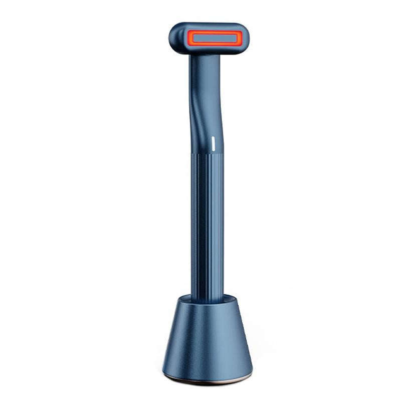 1605 Multifunctional Rotating EMS Micro-Current Radio Frequency Beauty Instrument(Navy Blue)