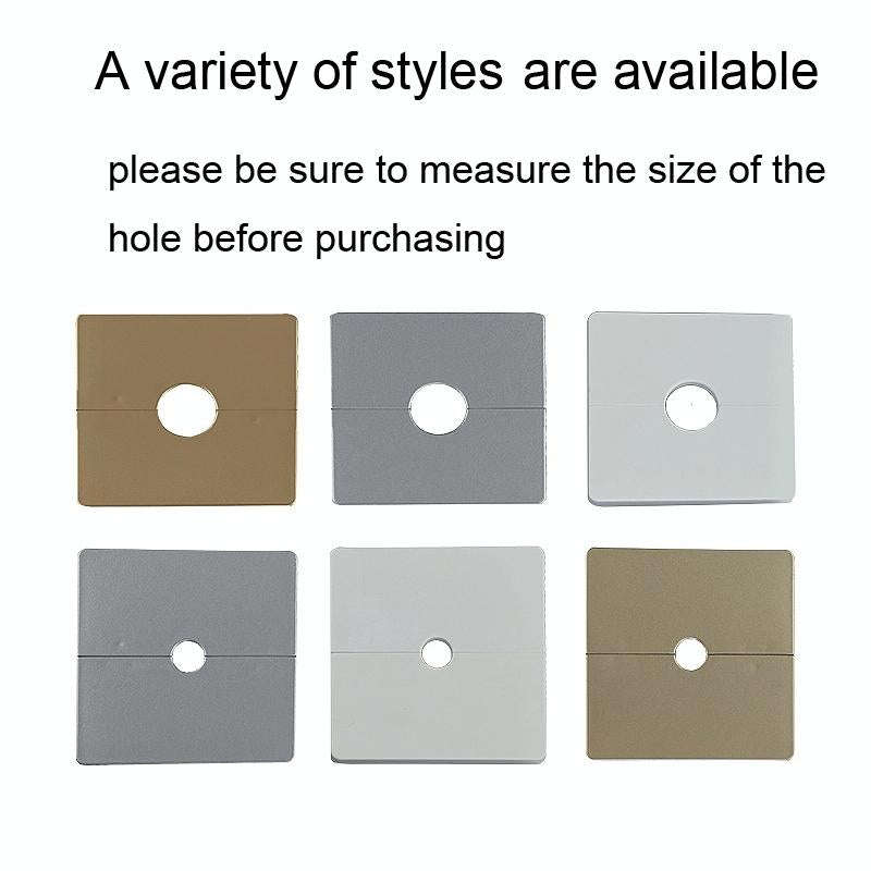 Square Hole Decoration Cover Wall Hole Plug, Style: 1.2cm Hole White