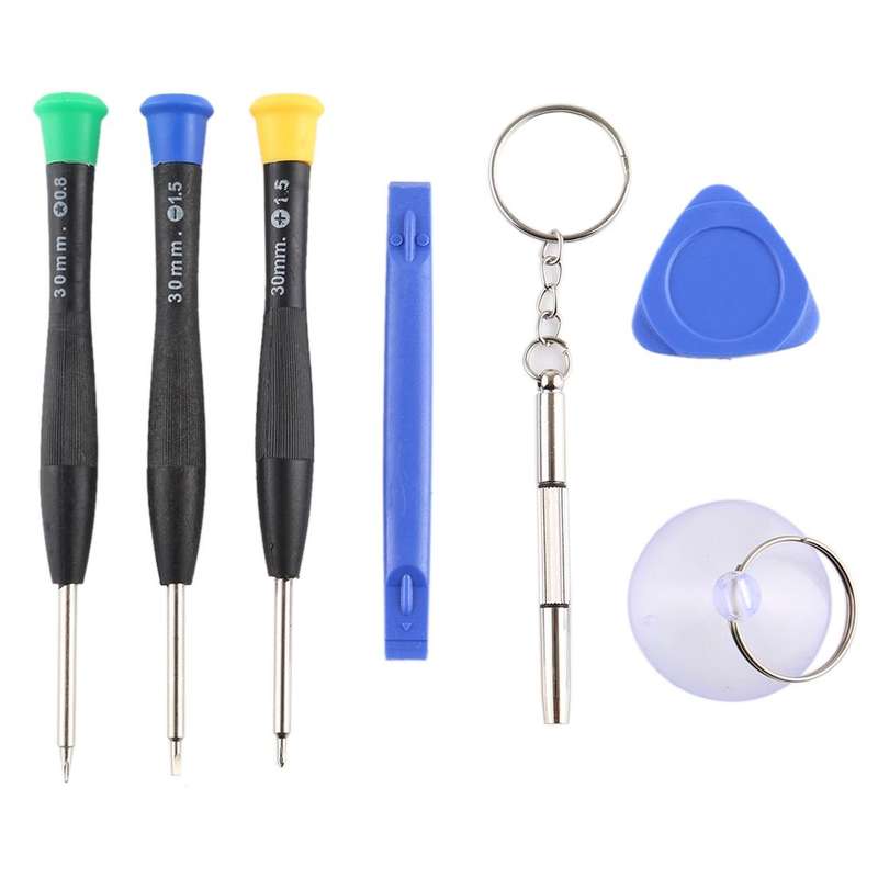 JF-17010301 7 in 1 Repair Tool Set for iPhone, Samsung