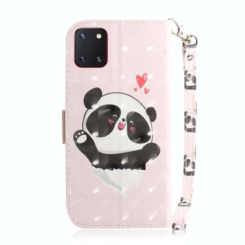 For Galaxy Note 10 Lite / A81 3D Painting Horizontal Flip Leather Case with Holder & Card Slot & ...