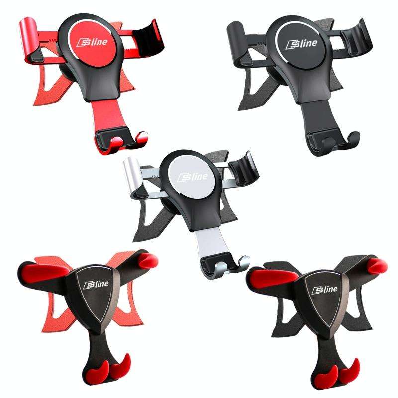 For Audi Car Strong Magnetic Phone Holder(Q2L Stand 1 Silver)