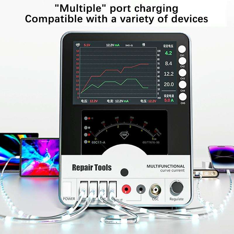 TBK 217 150W 30V 5A Curved DC Regulated Power Supply, US Plug