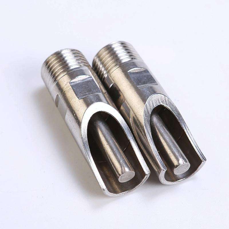 Duckbill Drinking Fountain Stainless Steel with Copper Cap Oblique Pig Mouth Livestock Machinery ...