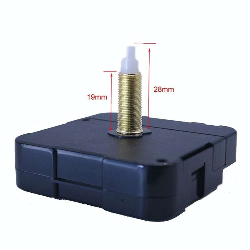 2 PCS HR1688 Quartz Clock Mechanism Movement,Spec: 28mm/ 19mm