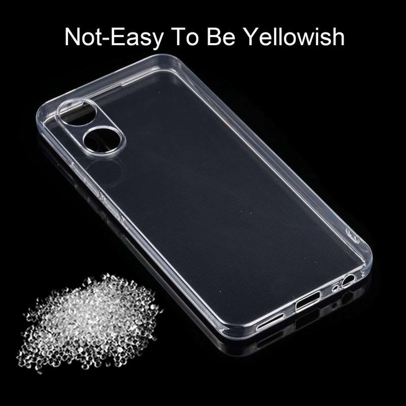 For vivo Y02s Ultra-thin Transparent TPU Phone Case