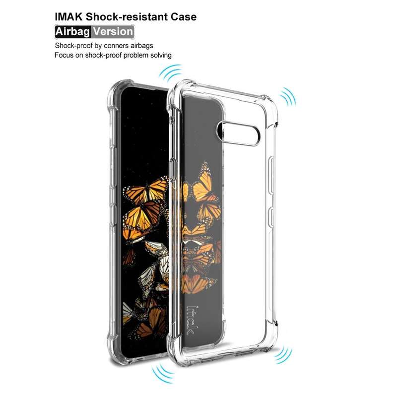 For LG G8X ThinQ / V50S ThinQ 5G IMAK All-inclusive Shockproof Airbag TPU Case with Screen Protec...