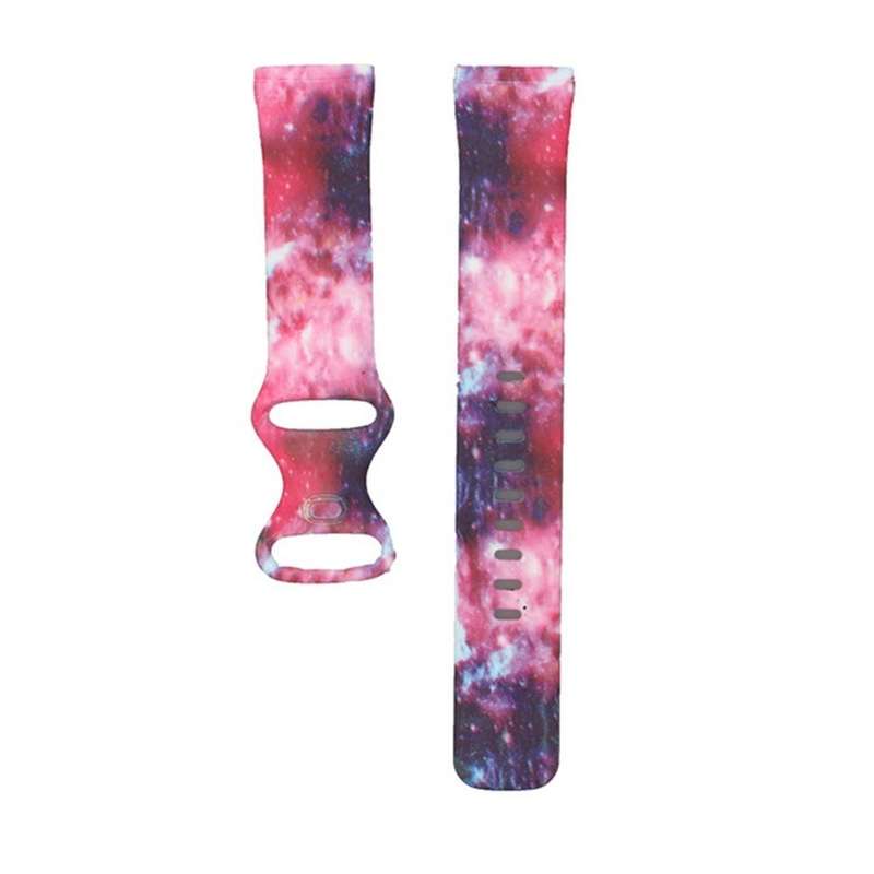 For Fitbit Versa 3 Printing Watch Band, Size: S (A)