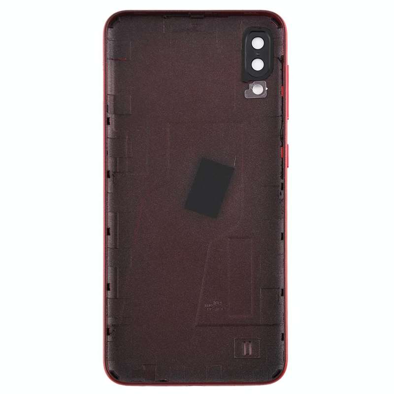 For Galaxy M10 Battery Back Cover (Red)