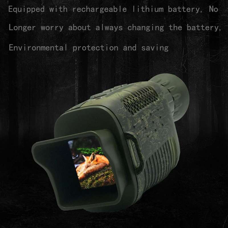 NV1000C Outdoor Hunting 4K HD Camouflage Monocular Digital Night Vision Device
