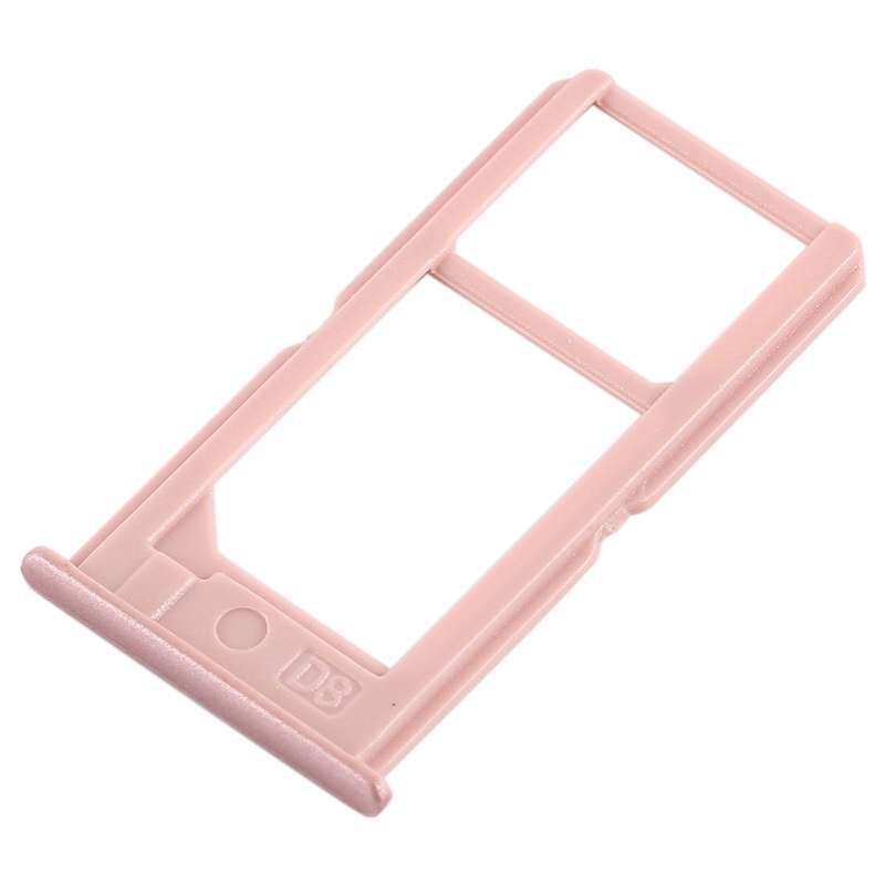 For Vivo Y55 2 x SIM Card Tray (Rose Gold)