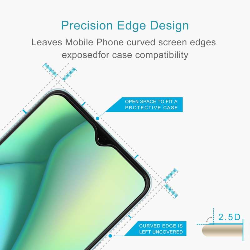 For Itel Vision 3 Plus 10 PCS 0.26mm 9H 2.5D Tempered Glass Film