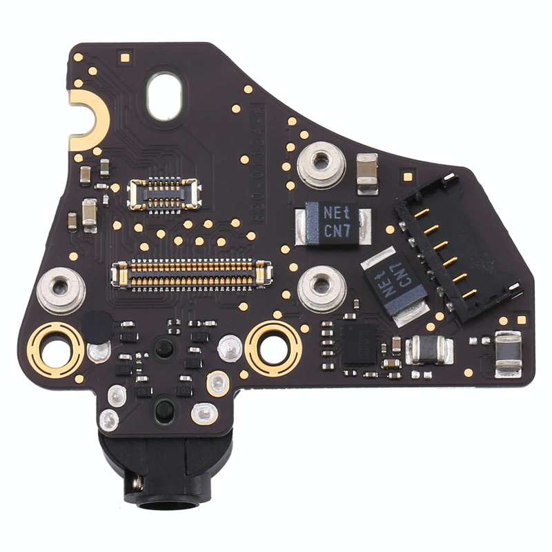 Audio Jack Board for MacBook Air Retina 13 inch A1932 (2018 / 2019) 820-01124-A 821-01528-A(Black)