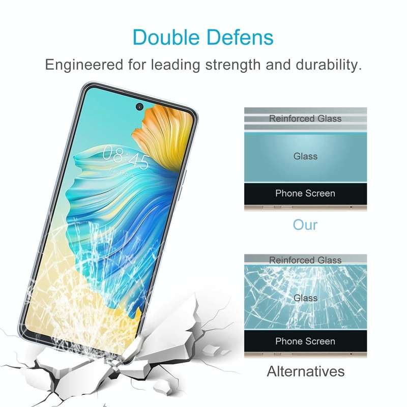 For Tecno Camon 17P 0.26mm 9H 2.5D Tempered Glass Film