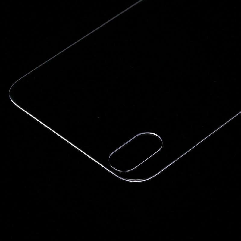 Glass Battery Back Cover for iPhone X(Transparent)