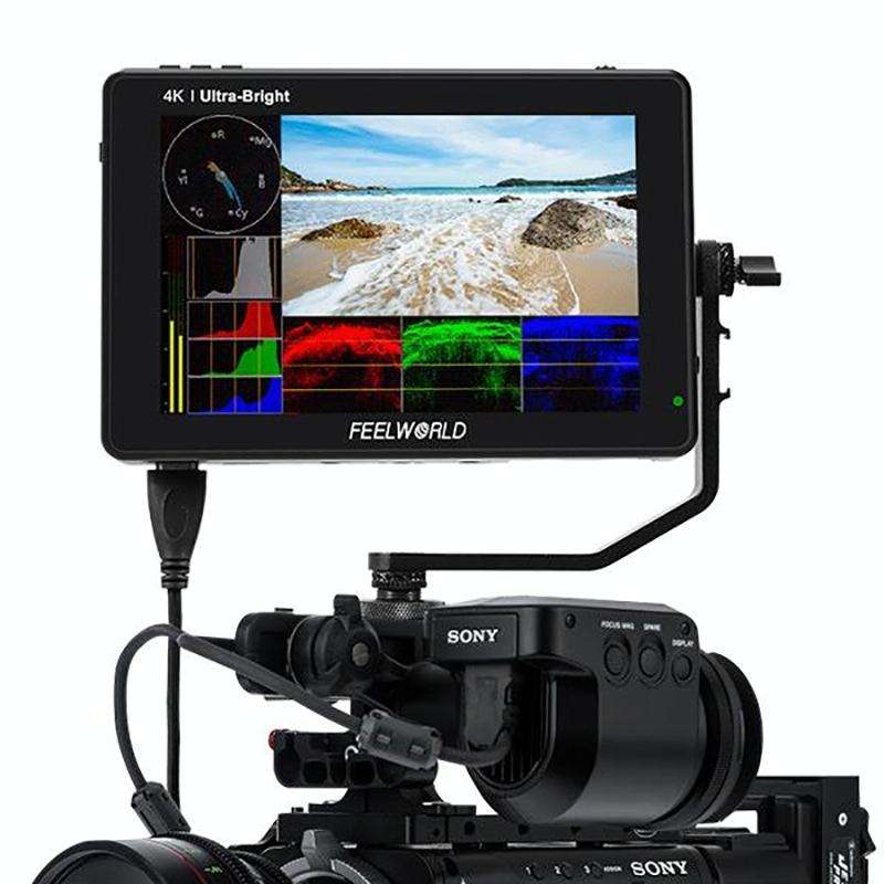 FEELWORLD LUT7 1920x1200 2200 nits 7 inch IPS Screen HDMI 4K Touch Screen Camera Field Monitor