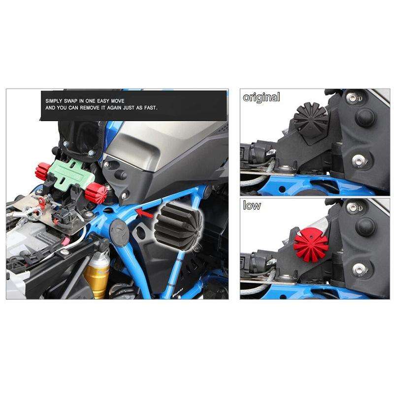 For BMW R1200GS R1250G R1250RT Motorcycle Seat Lowering Adjustment Bracket (Silver)