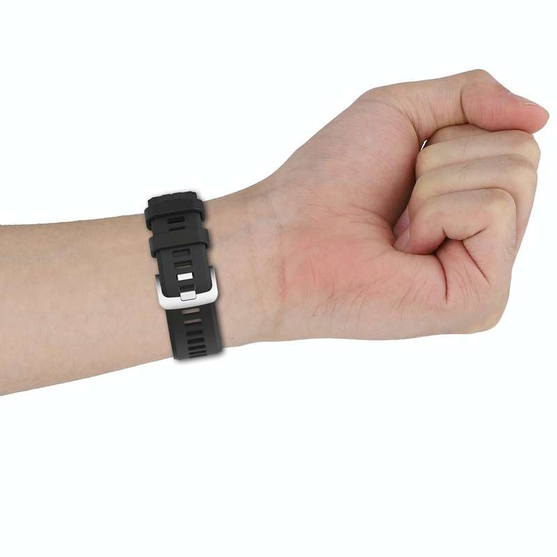 For Garmin Forerunner 955 / 255 / 745 22mm Silicone Watch Band(Blue Grey)