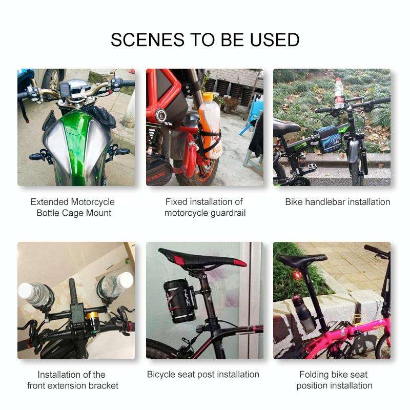 PROMEND FJJ-280 Aluminum Alloy Bicycle Adapter Seat for Bottle Cage
