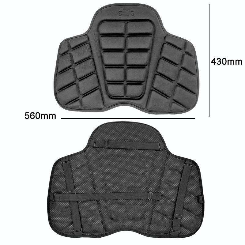 Shock Absorption Heat Insulation Breathable Motorcycle Seat Cushion, Style: Saddle Type