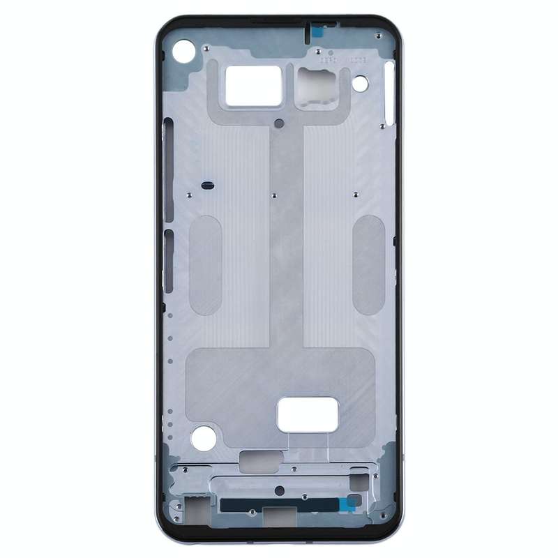 Front Housing LCD Frame Bezel Plate for LG Q70 (Baby Blue)