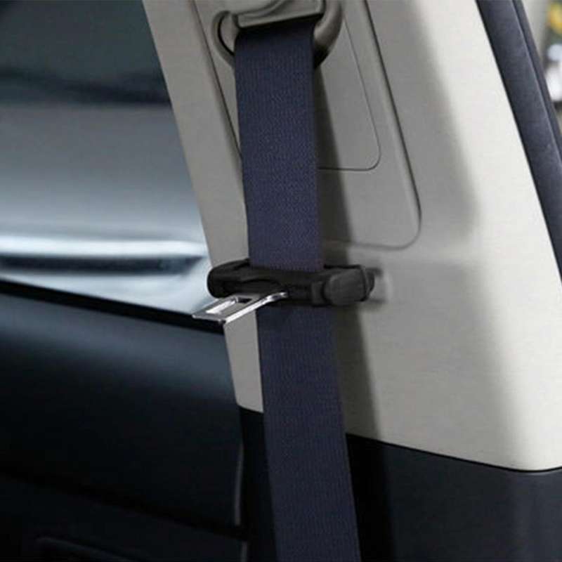 Universal Adjustable Car Seat Belt Buckle Plug Protective Cover Case(Black)