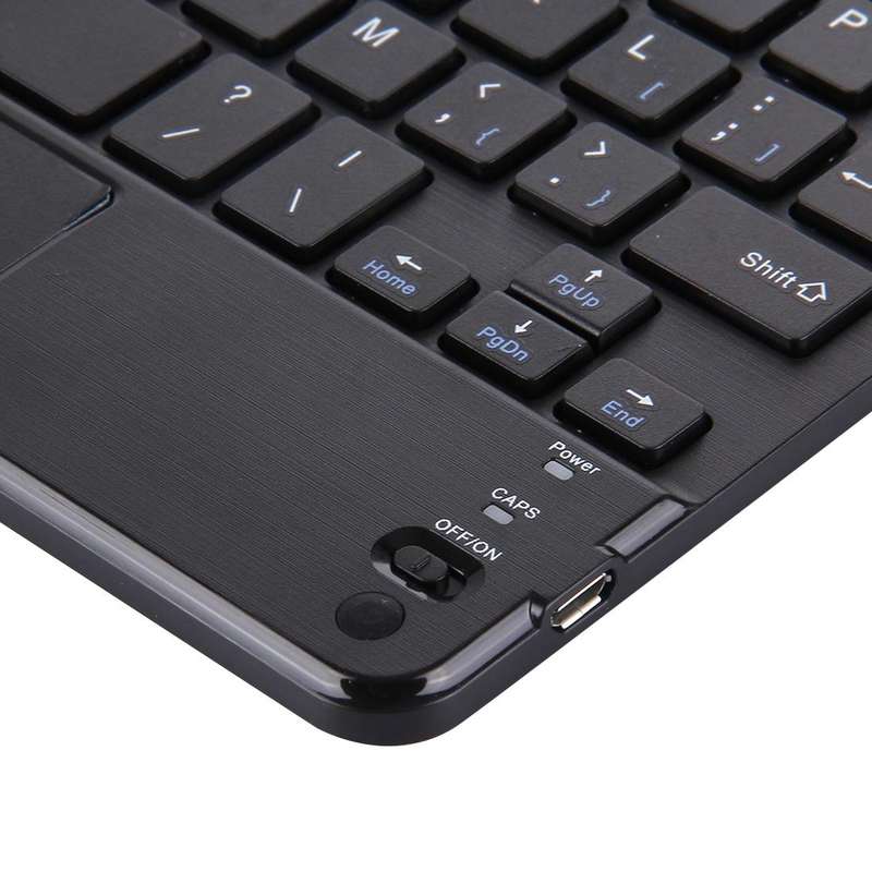 Mini Bluetooth Wireless Keyboard with Touch Panel, Compatible with All Android & Windows 7 inch T...