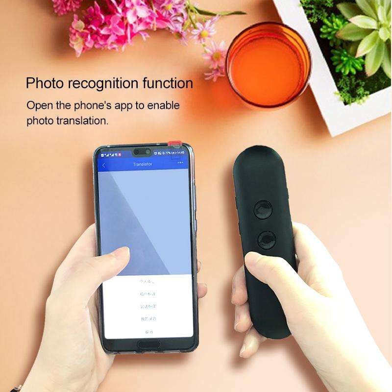 T4 Portable AI Smart Voice Translator Business Travel Real Time Translation Machine Support 42 La...