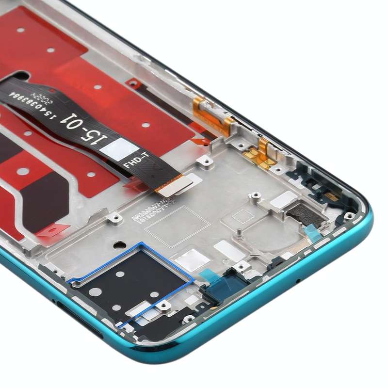 OEM LCD Screen for Huawei P40 Lite Digitizer Full Assembly with FrameGreen)