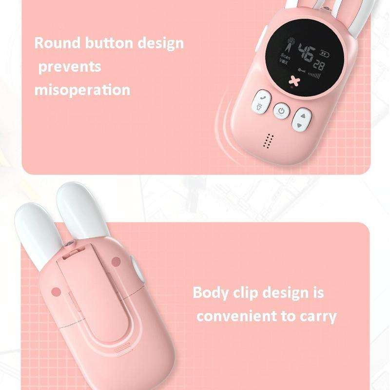 Children Voice Transmission Intercom Handheld Wireless Communication 3 Kilometers Parent-Child Ed...
