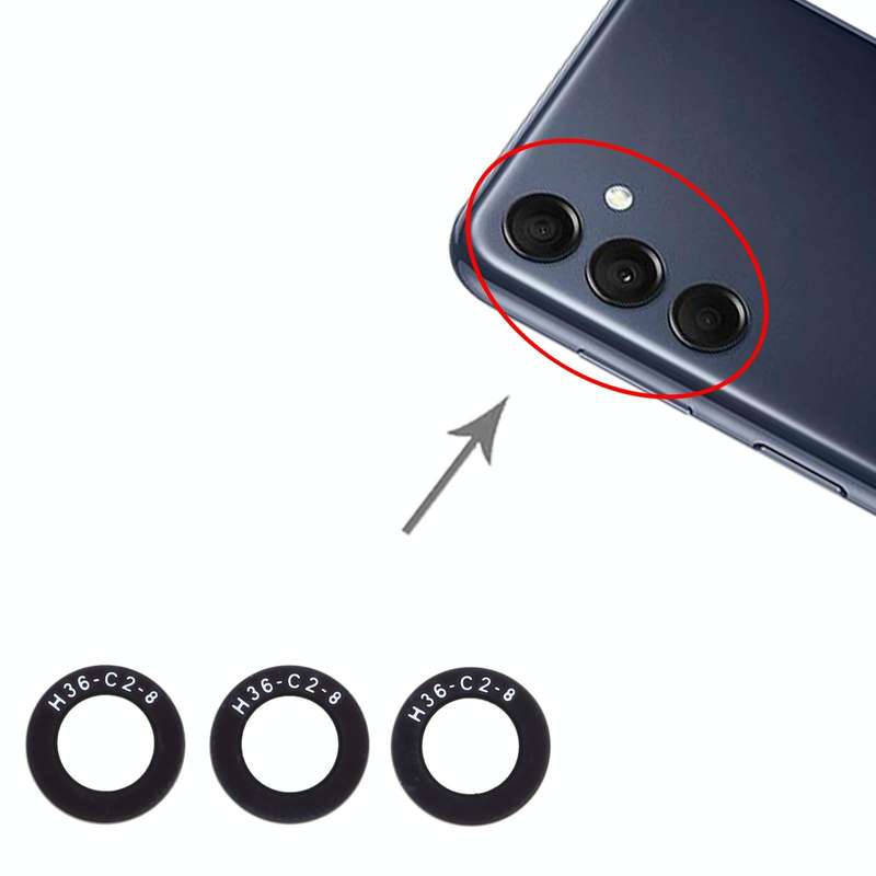 For Samsung Galaxy M14 SM-M146B 10set Back Camera Lens