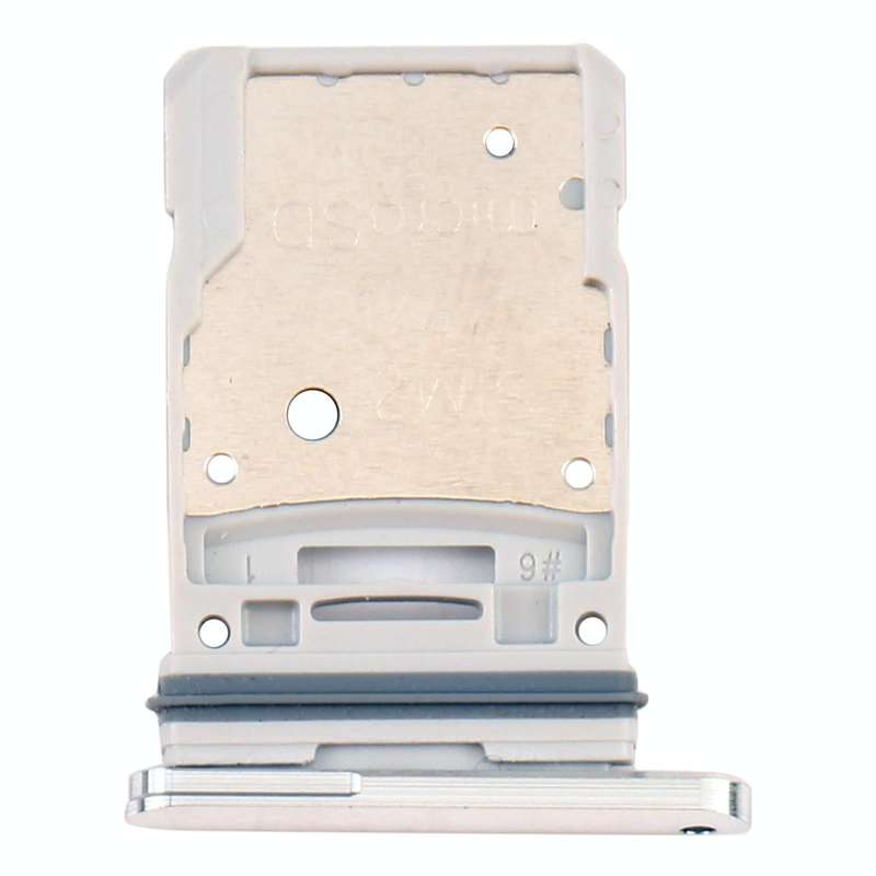 For Samsung Galaxy S20 FE 5G SM-G781B SIM Card Tray + Micro SD Card Tray (Silver)